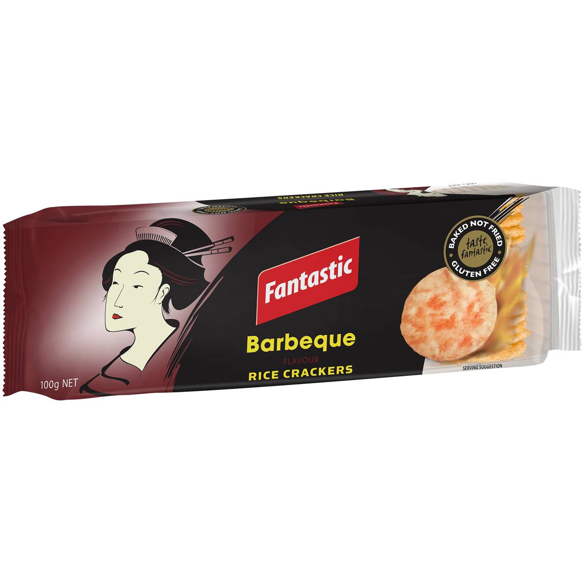 EGV Fantastic Rice Cracker Barbeque 100g