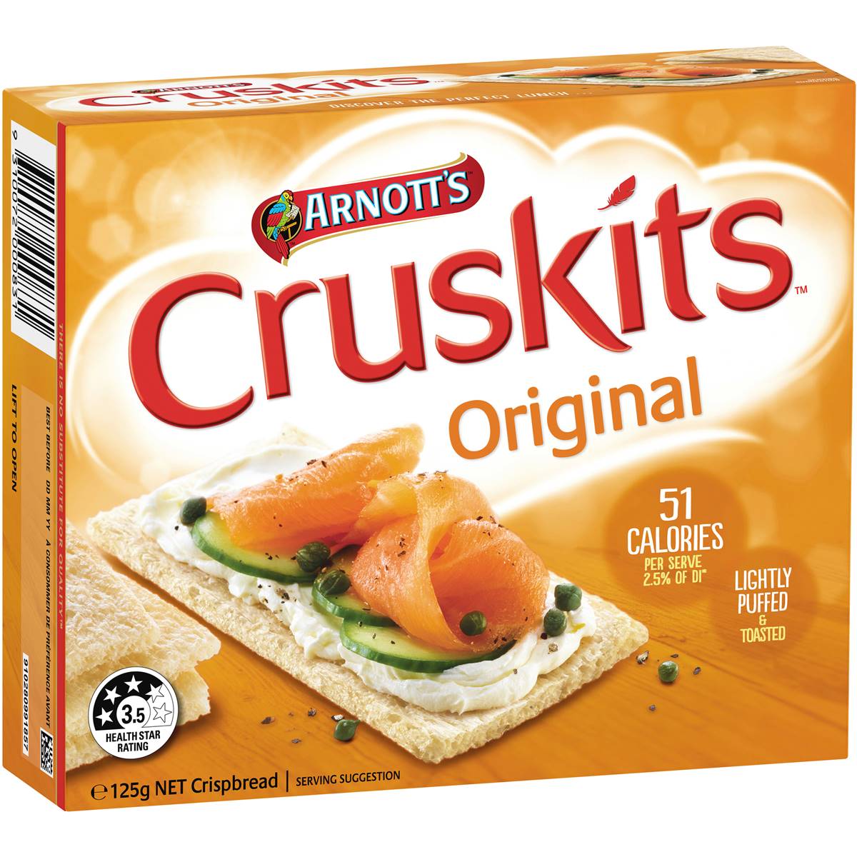 Arnott's Original Cruskits 125g