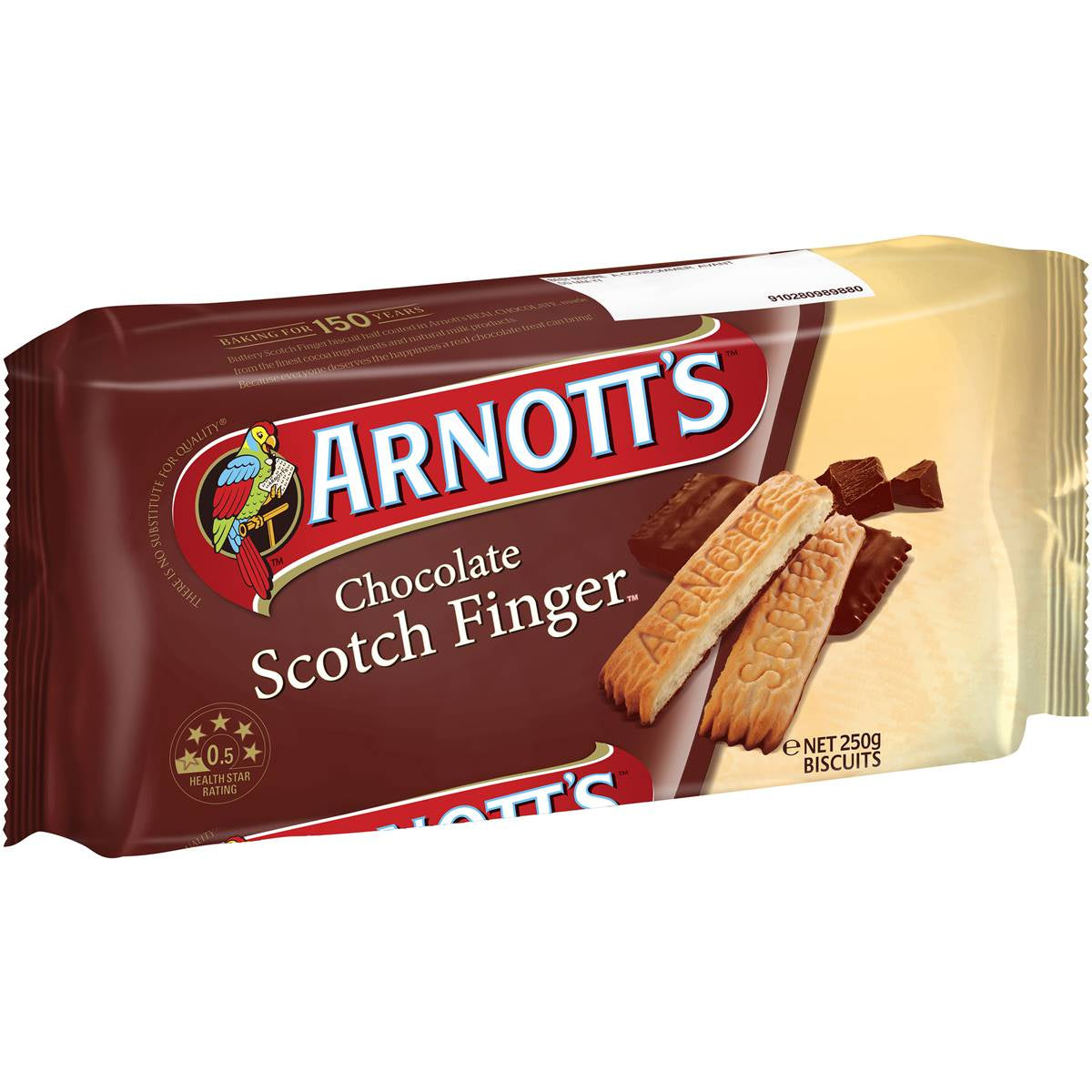 Arnott's Scotch Finger Chocolate Coated Biscuits 250g