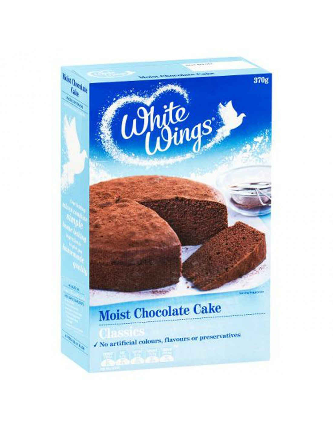 White Wings Moist Chocolate Cake Mix 370g