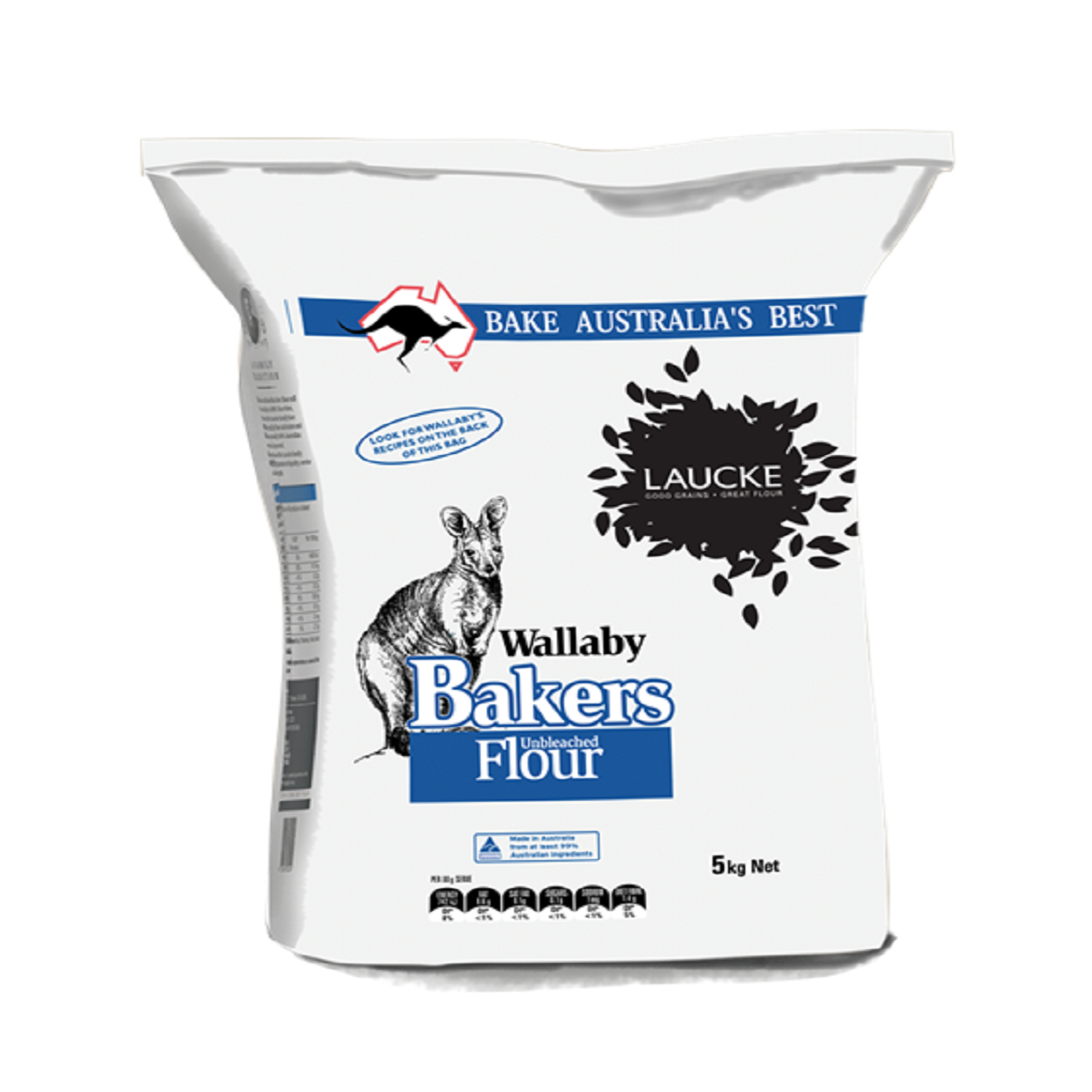 Laucke Wallaby Bakers Flour 5kg