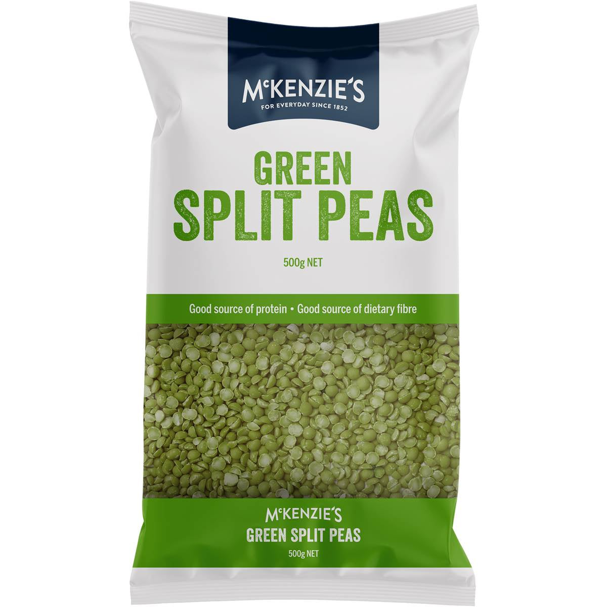 McKenzie's Green Split Peas 500g