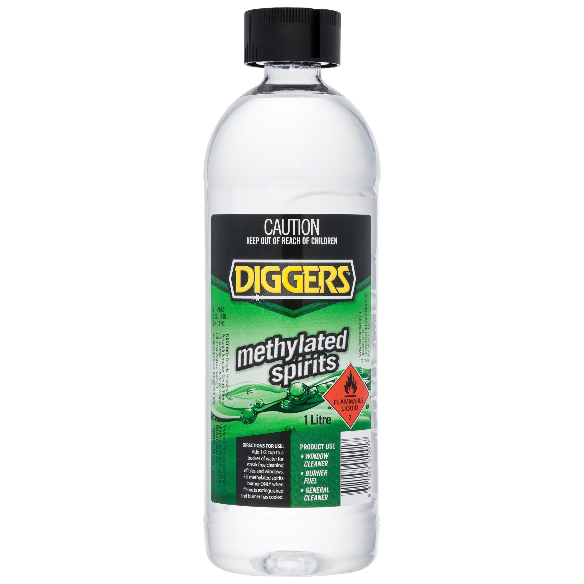 Diggers Methylated Spirits 1L