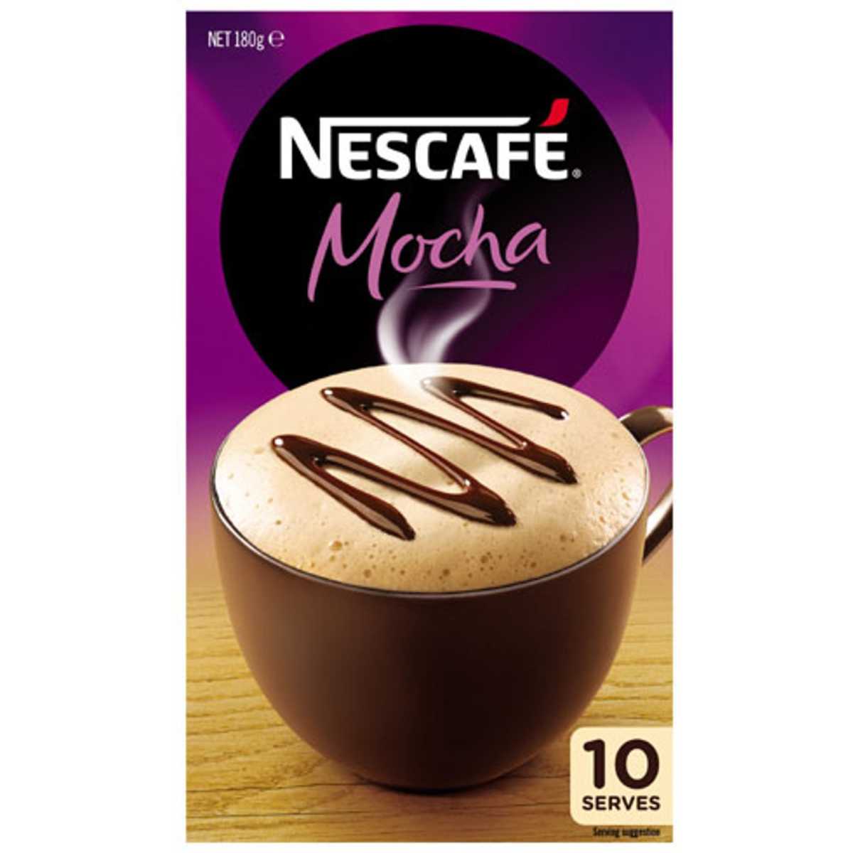 Nescafe Mocha Coffee Sachets 10pk