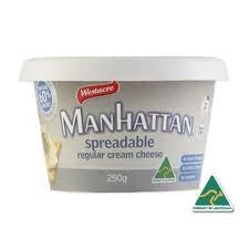 Westacre Manhattan Spreadable Cream Cheese 250g