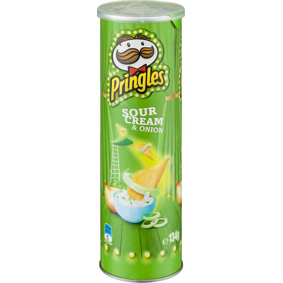 EGV Pringles Sour Cream & Onion 134g