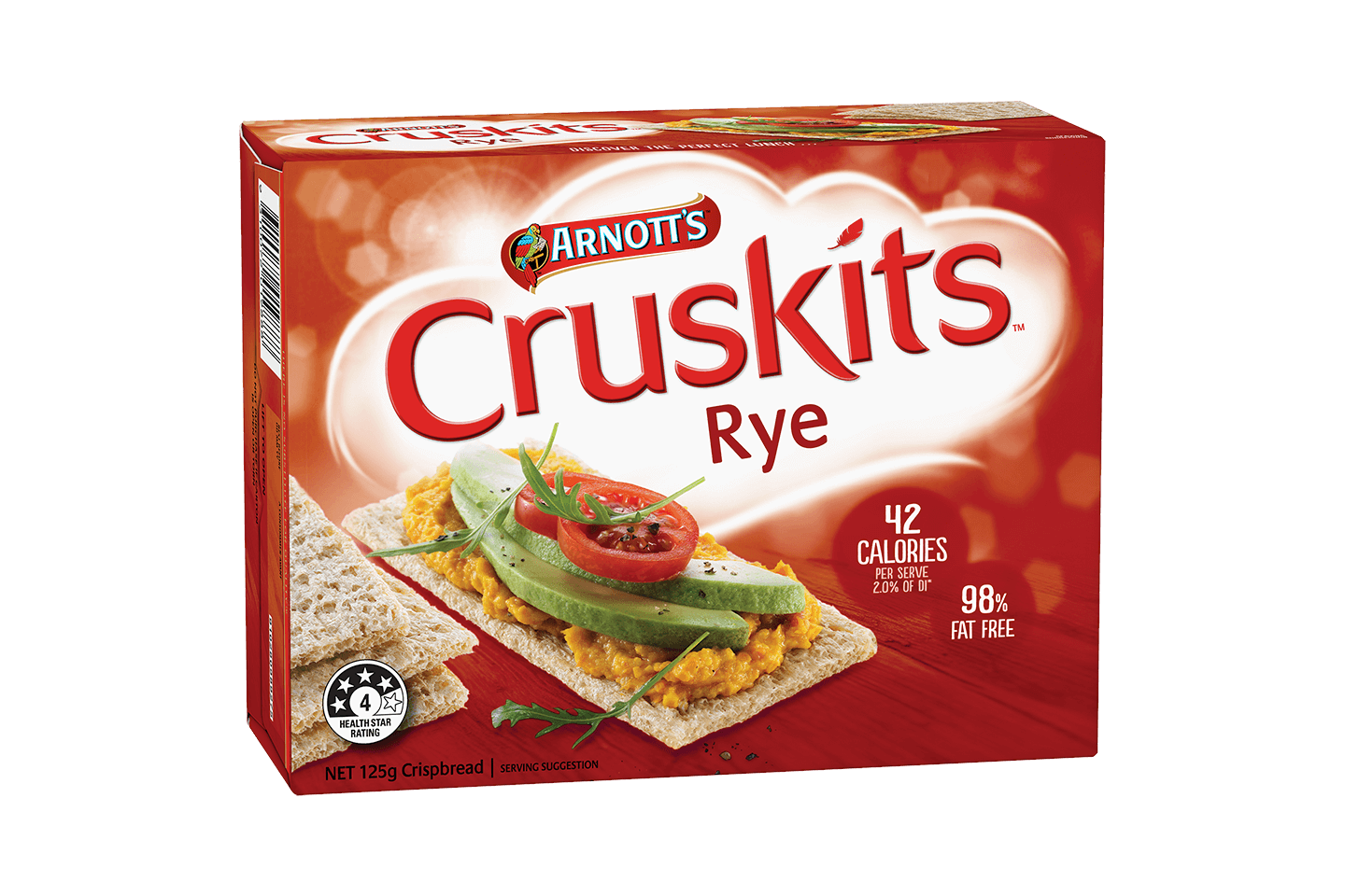 Arnott's Cruskits Rye 125g