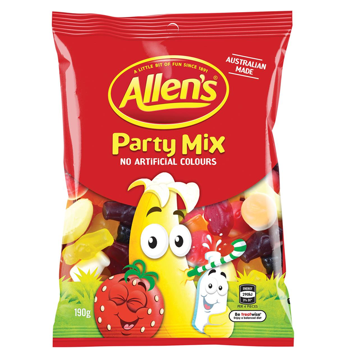 Allen's Share Bags Party Mix 190g