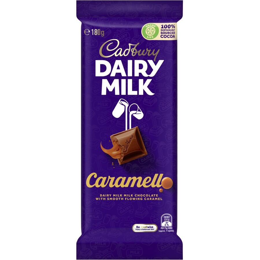 EGV Cadbury Dairy Milk Caramello 180g