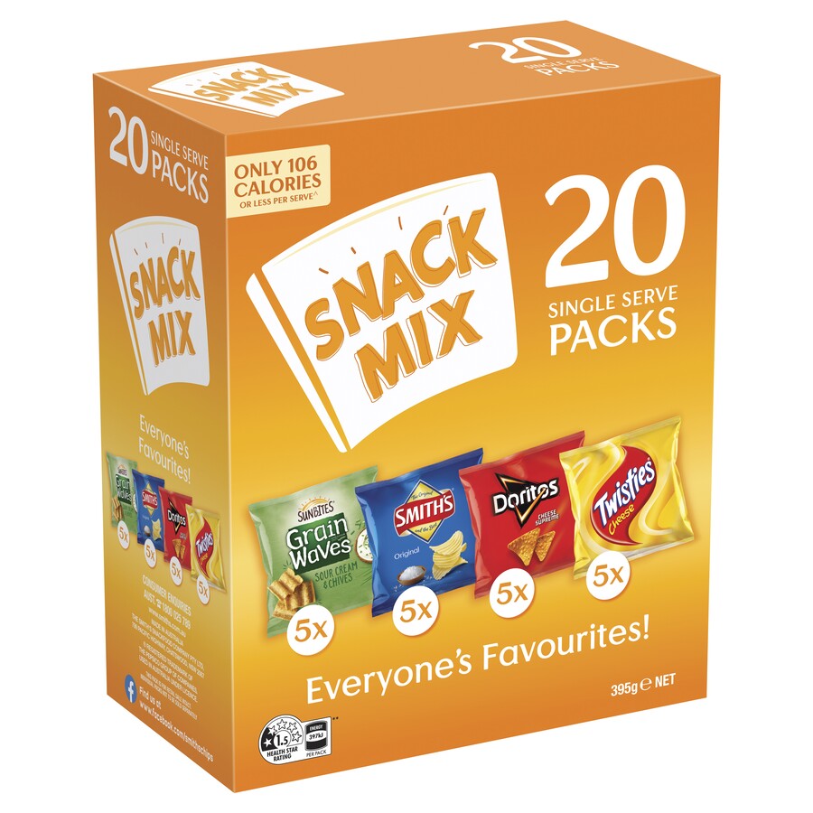 Smith's Snack Mix 395g 20pk