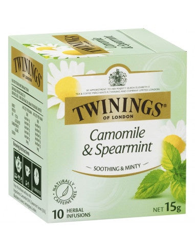 Twinings Camomile & Spearmint Tea Bags 10pk