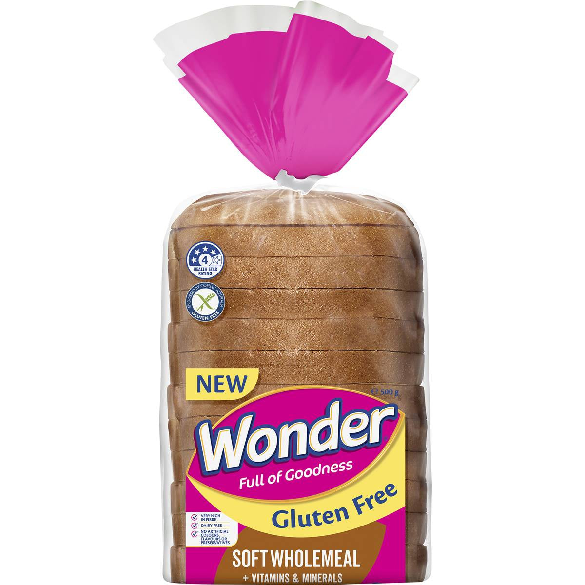 M. Wonder Gluten Free Wholemeal 500g