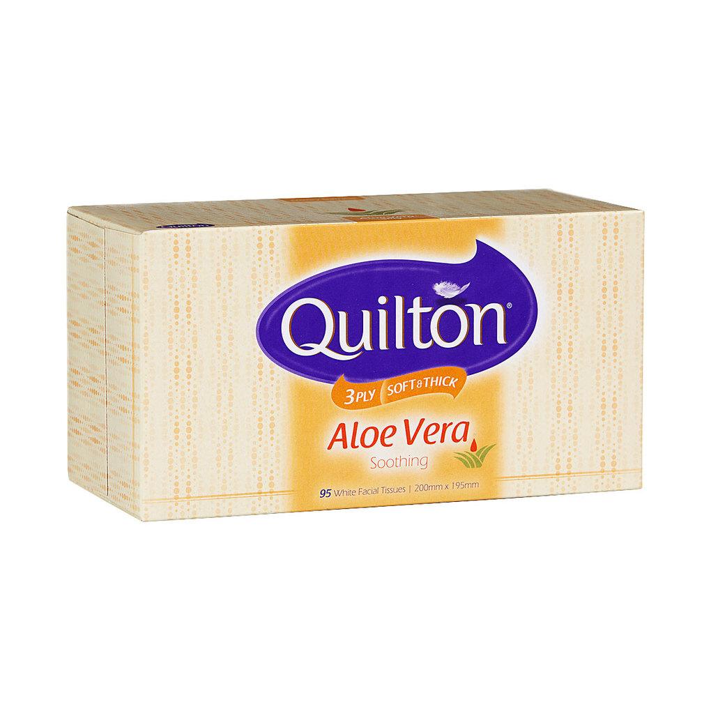 Quilton Aloe Vera Facial Tissue 3ply 95s