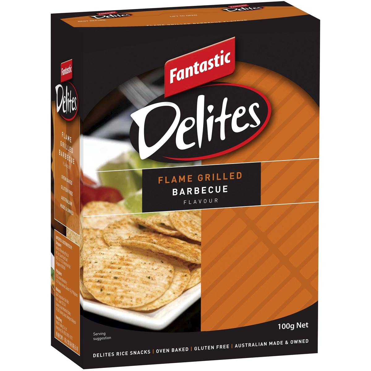 Fantastic Delites Flame Grilled Barbeque 100g