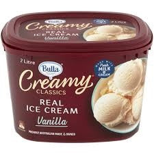 Bulla Creamy Classics Ice Cream 2L