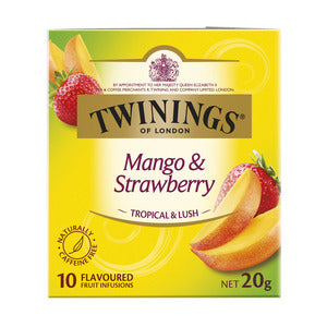 Twinings Mango & Strawberry Tea Bags 10pk