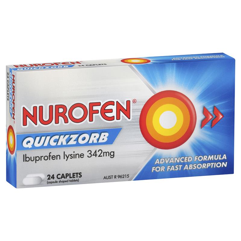 Nurofen Quickzorb 24 Caplets