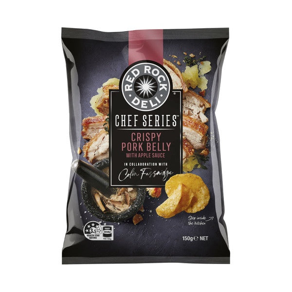 Red Rock Deli Chef Series Crispy Pork Belly Potato Chips  150g