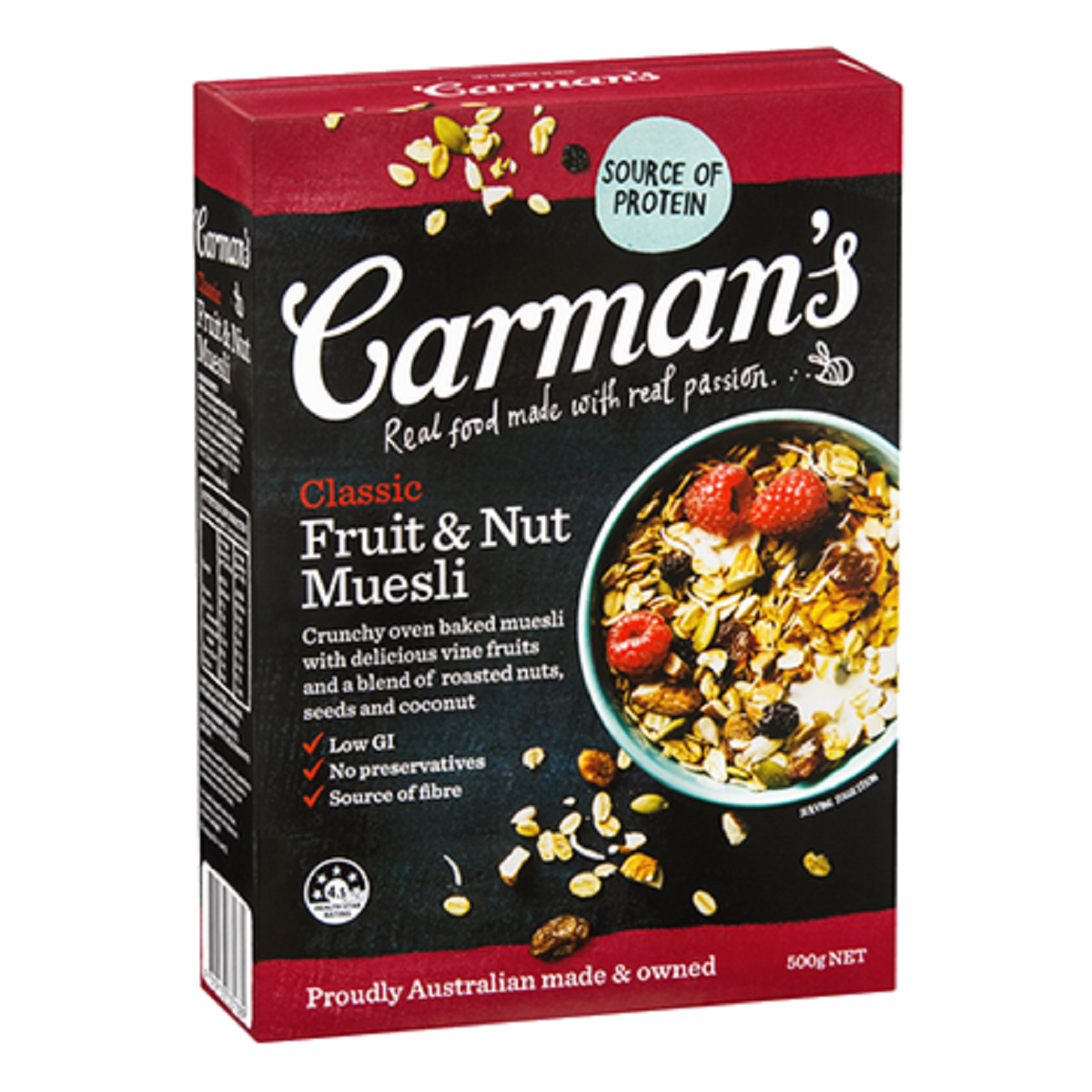 Carman's Classic Fruit Muesli 500g