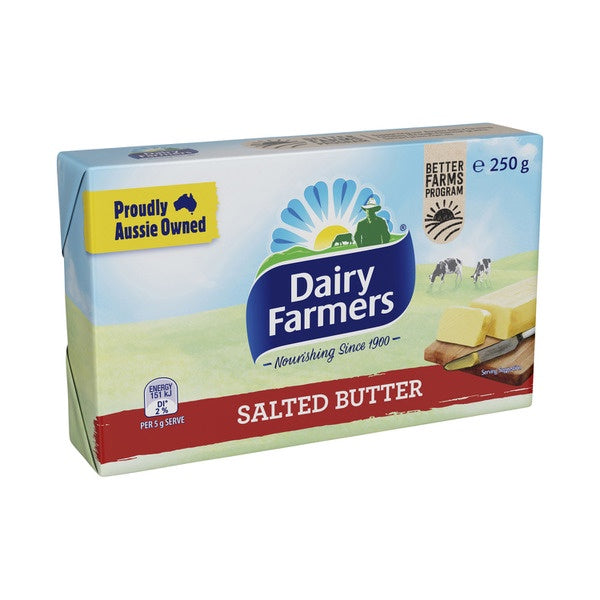 Dairy Farmers Salted Butter 250g