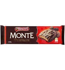 Arnott's Chocolate Monte Biscuits 200g