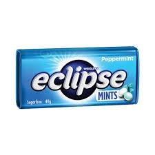 Wrigleys Eclipse Peppermint Mints 40g