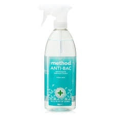 Method Anti-bacterial Bathroom Cleaner Water Mint 490ml