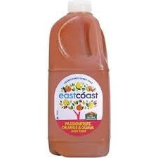 Eastcoast Passionfruit, Orange & Guava Juice Drink 2l