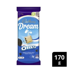 Cadbury Dream Block Chocolate with Oreo 170g