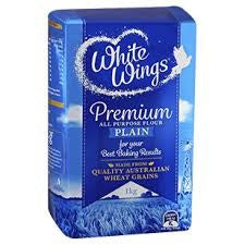 White Wings Plain Flour 1kg