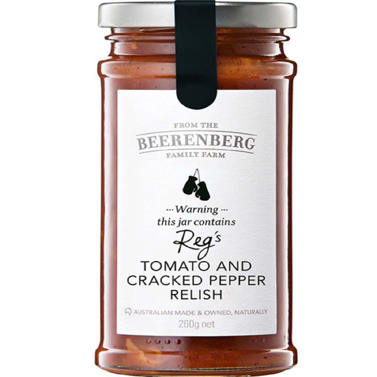 Beerenberg Tomato And Cracked Pepper Relish 265g