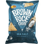 Sun Rice Brown Rice Chips Sea Salt 150g