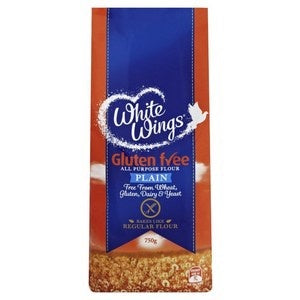 White Wings Gluten Free Plain Flour 750g