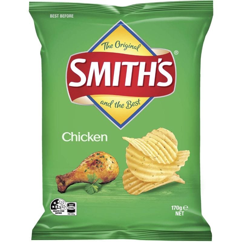 EGV Smith's Crinkle Cut Chicken 170g