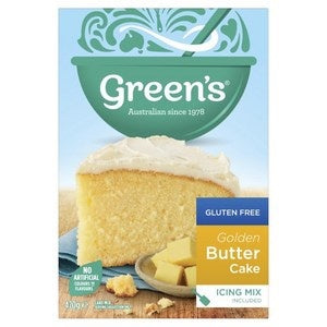 Green's Gluten Free Golden Butter Cake 470g