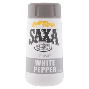 Saxa White Pepper 50g