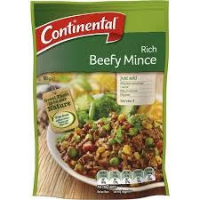 Continental Family Favourites Rich Beefy Mince Recipe Base 50g