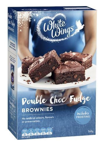 White Wings Double Choc Fudge Brownies 560g