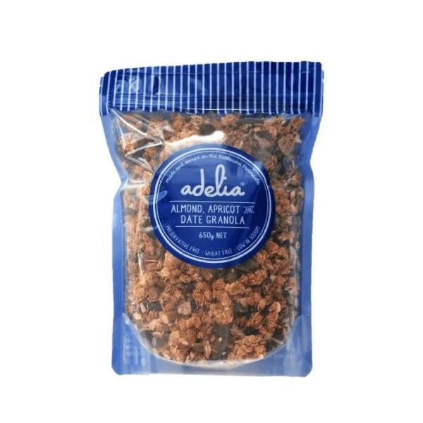 Adelia Almond, Apricot & Date Granola  650g