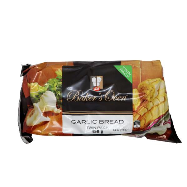 Bakers Oven Garlic Bread Twin Pack 450g