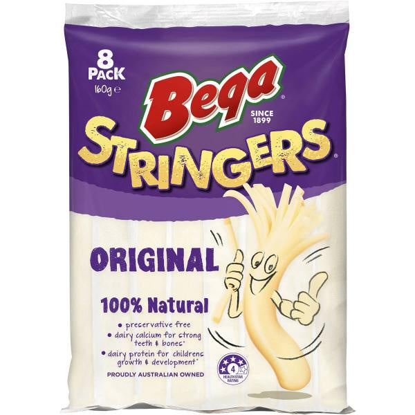 Bega Stringers Original Cheese 8pk