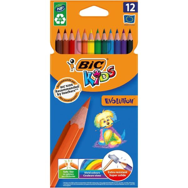 Bic Kids Colour Pencils 12 Pack