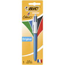 Bic 4 Colour Pen 1 Pack