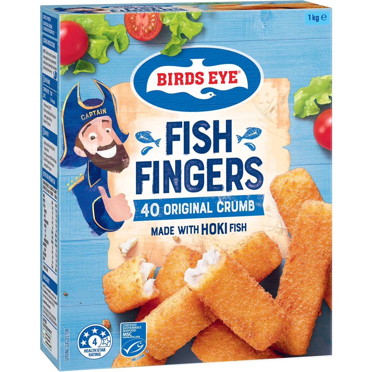 Birds Eye Fish Fingers 40pk 1kg