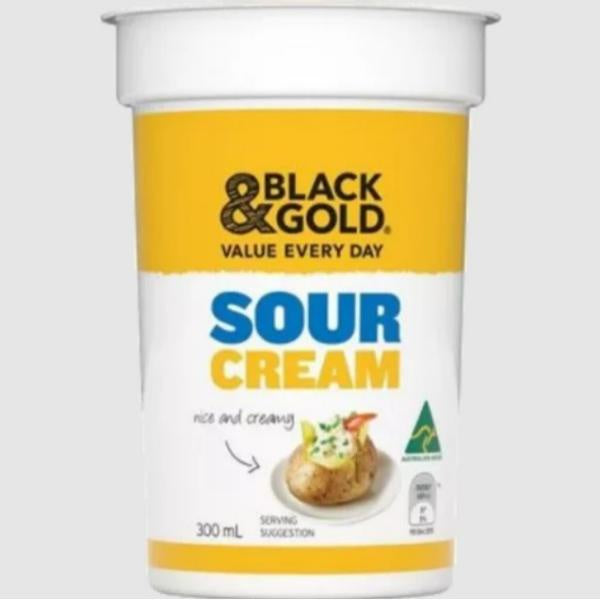 Black & Gold Sour Cream 300ml