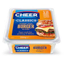 Cheer Aussie Jack Burger Slices 250g