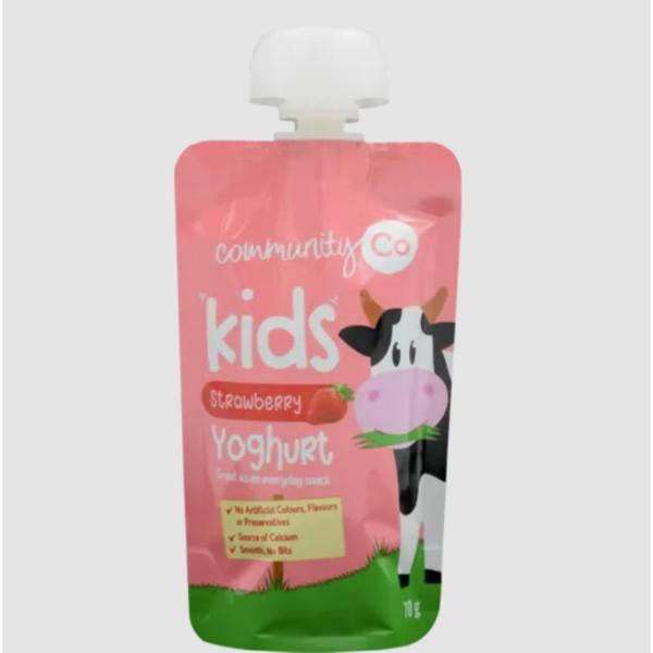 Community Co Kids Strawberry Yoghurt Pouch 70g