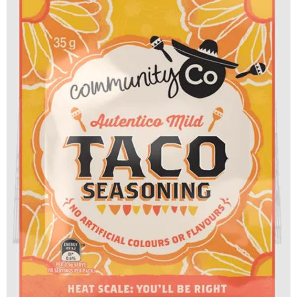 Community Co Taco Seasoning 35g