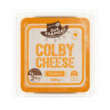 Community Co Colby Cheese Slice 500g