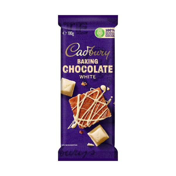 EGV Cadbury Baking Chocolate White 180g